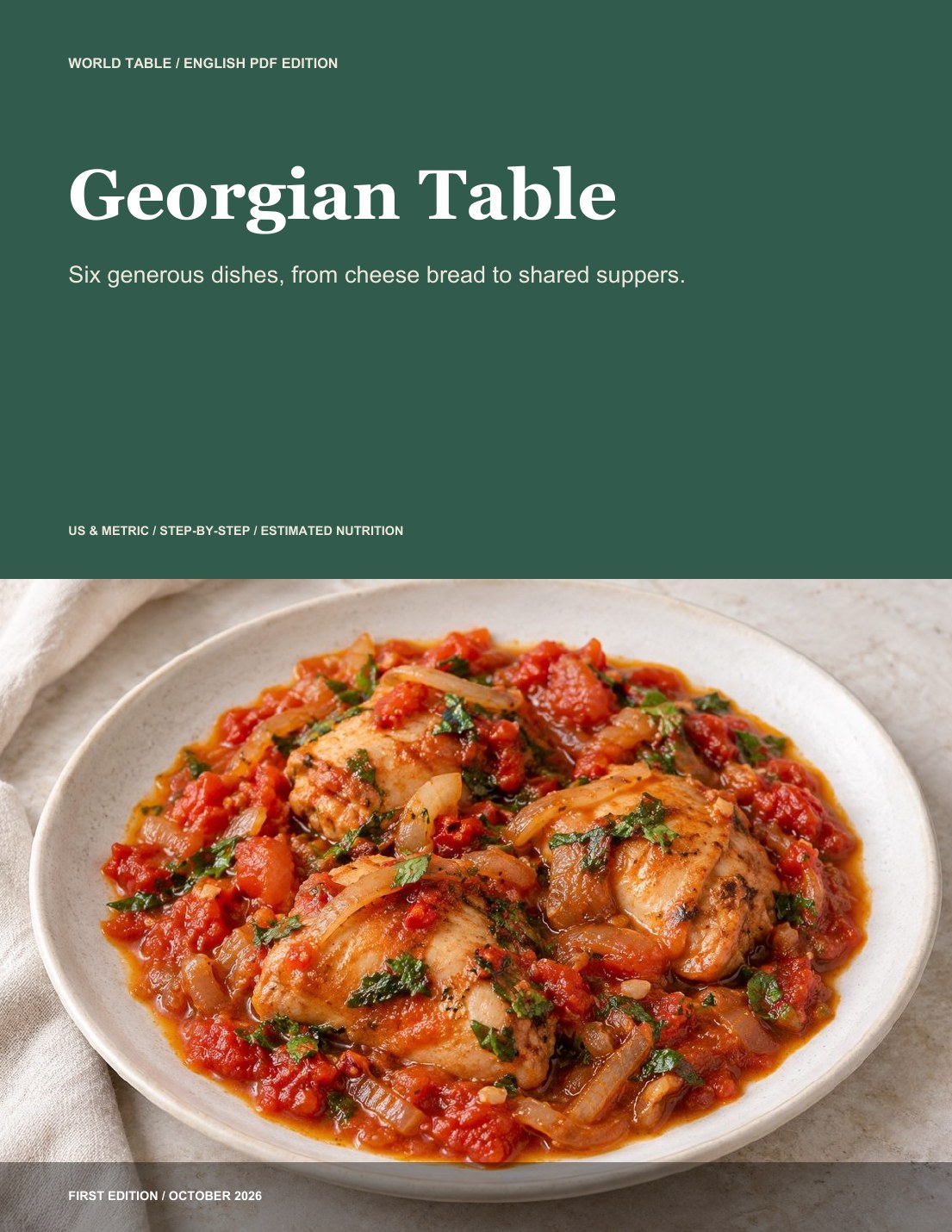 Georgian Table cookbook cover