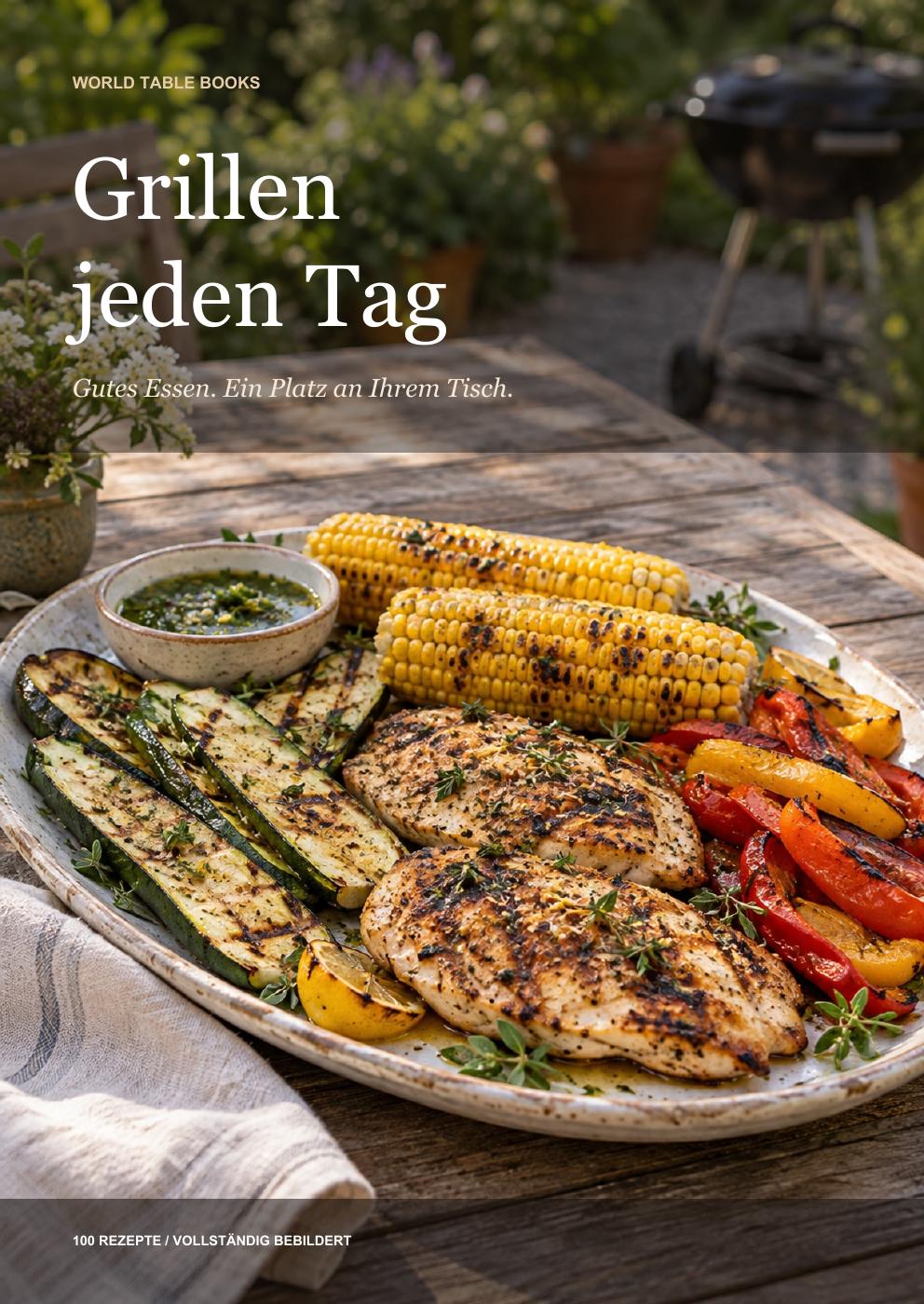 Cover von „Grillen jeden Tag“