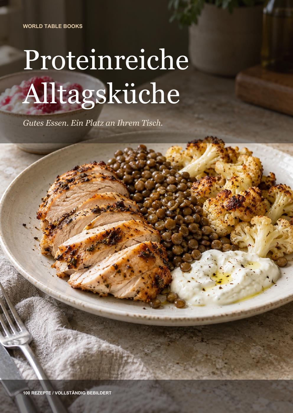 Cover von „Proteinreiche Alltagsküche“