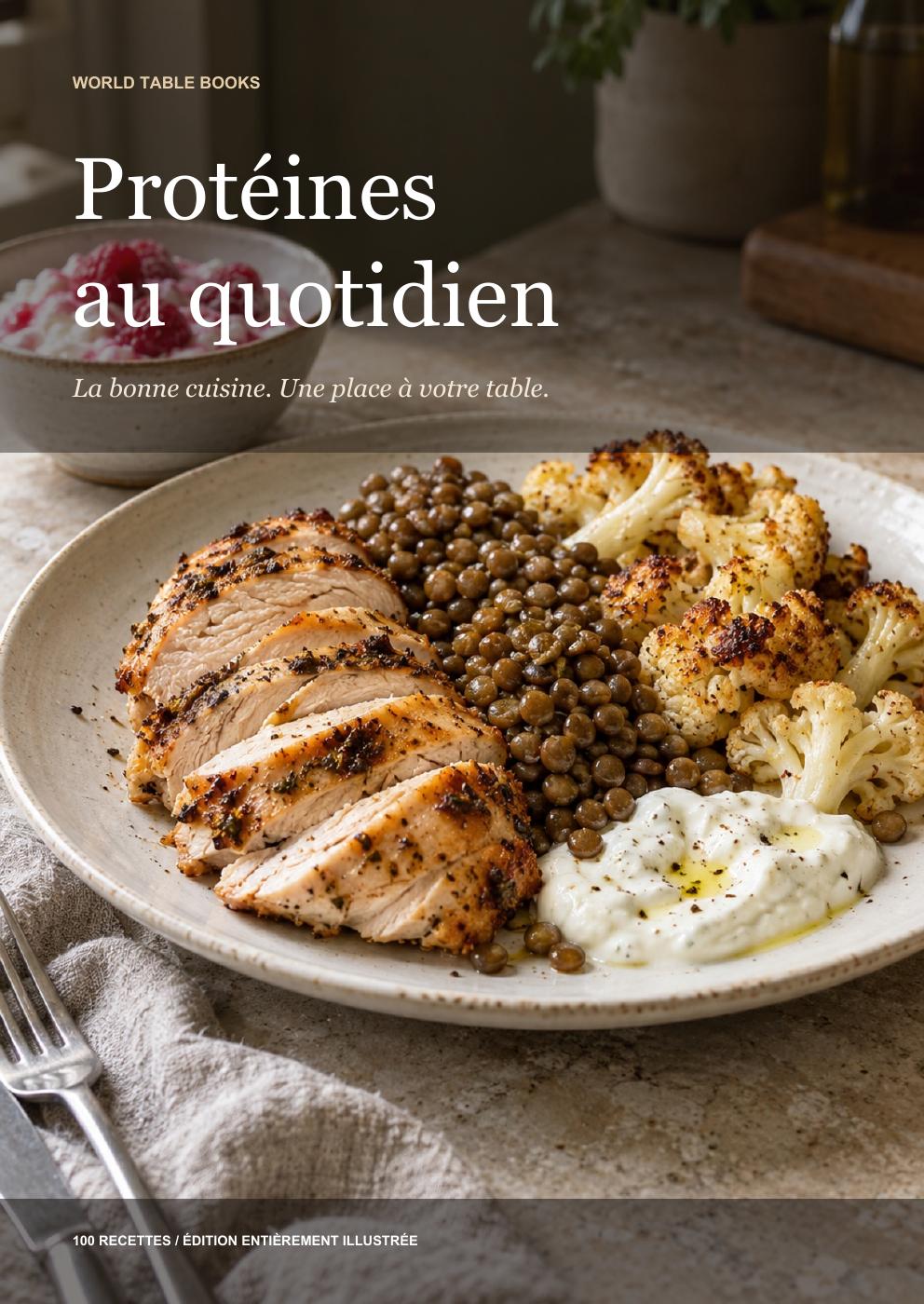 Couverture de « Protéines au quotidien »
