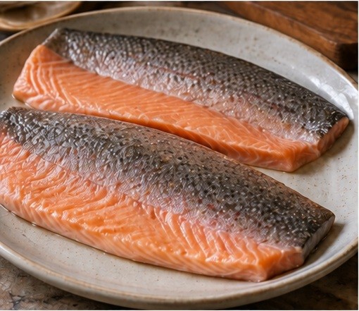 Check trout fillets for pin bones.