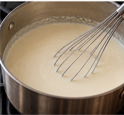 Whisk the yogurt base off the heat.