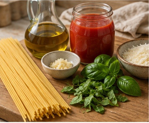 Prepare the sauce ingredients