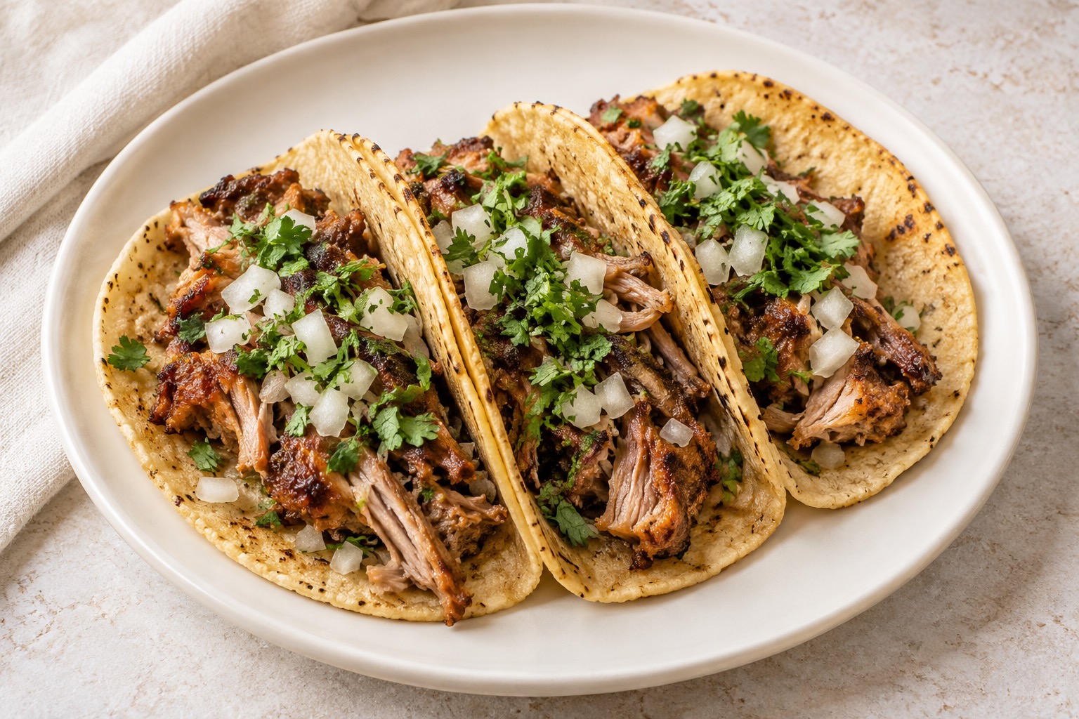 Serving suggestion for Mexican Citrus Pork Carnitas Home-Style