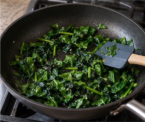Cook the vegetables until their moisture evaporates.