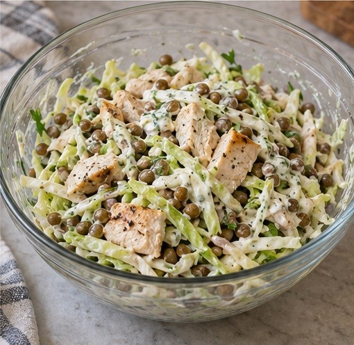 Combine the chilled components and portion.