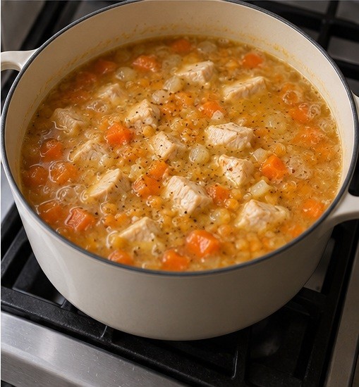 Cook to the written doneness cues and portion.