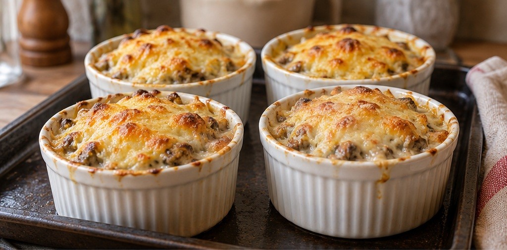 Serving suggestion for Mushroom julienne