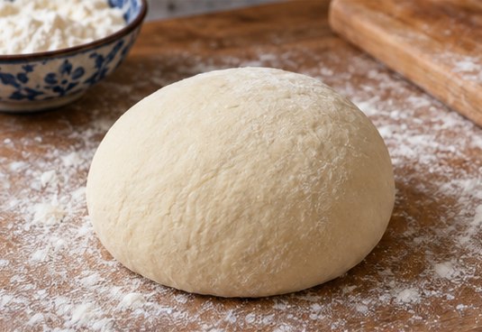 Knead a smooth firm dough ball