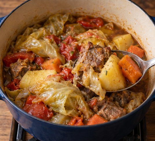 Check tender vegetables after covered slow cooking