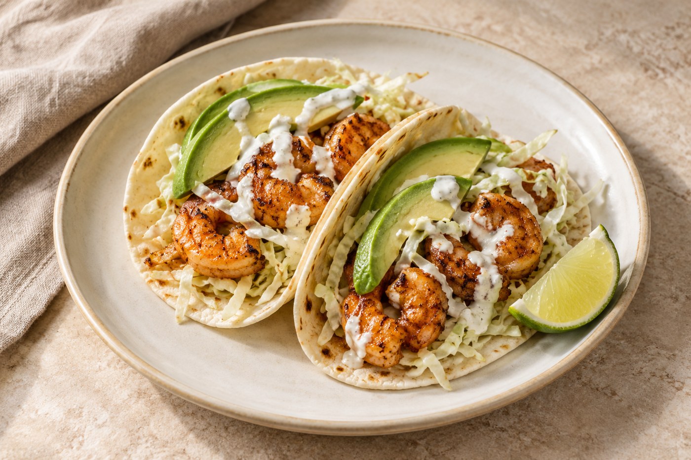 Concept serving illustration for Mexican Weeknight